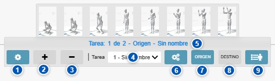 Barra de tareas de levantamiento de carga