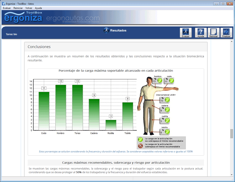 Ergoniza - Software de ergonomía