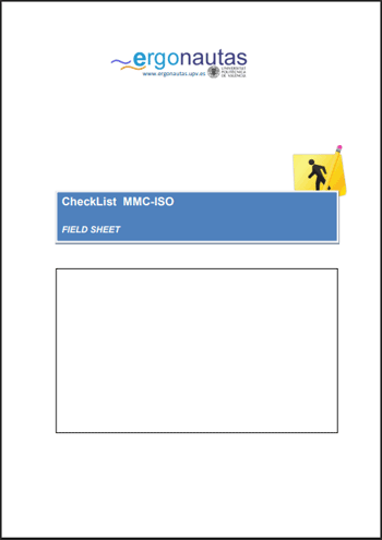 Field Sheet for the application of the MMCISO method from Ergonautas